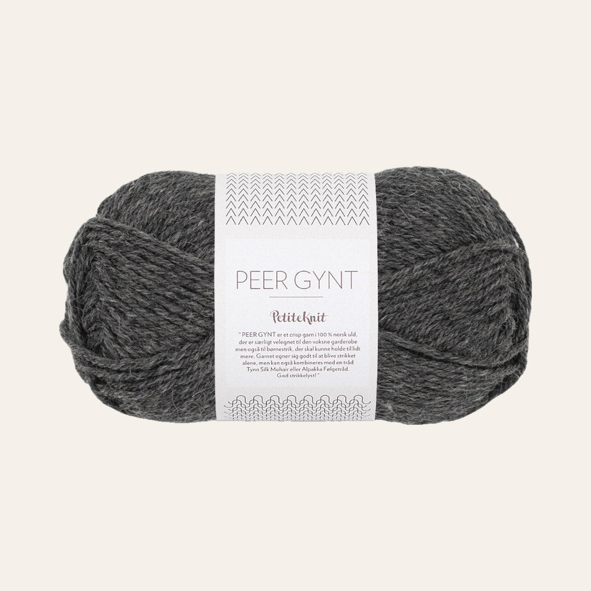 Peer Gynt PetiteKnit 1065 koksgra melange