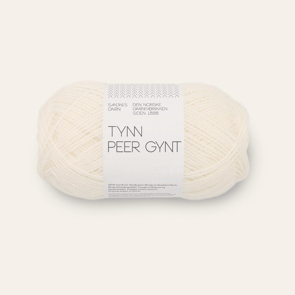 Tynn Peer Gynt 1002 hvit