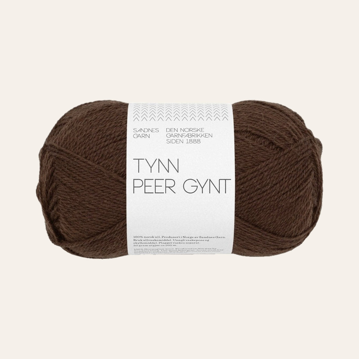 Tynn Peer Gynt 3082 mork brun
