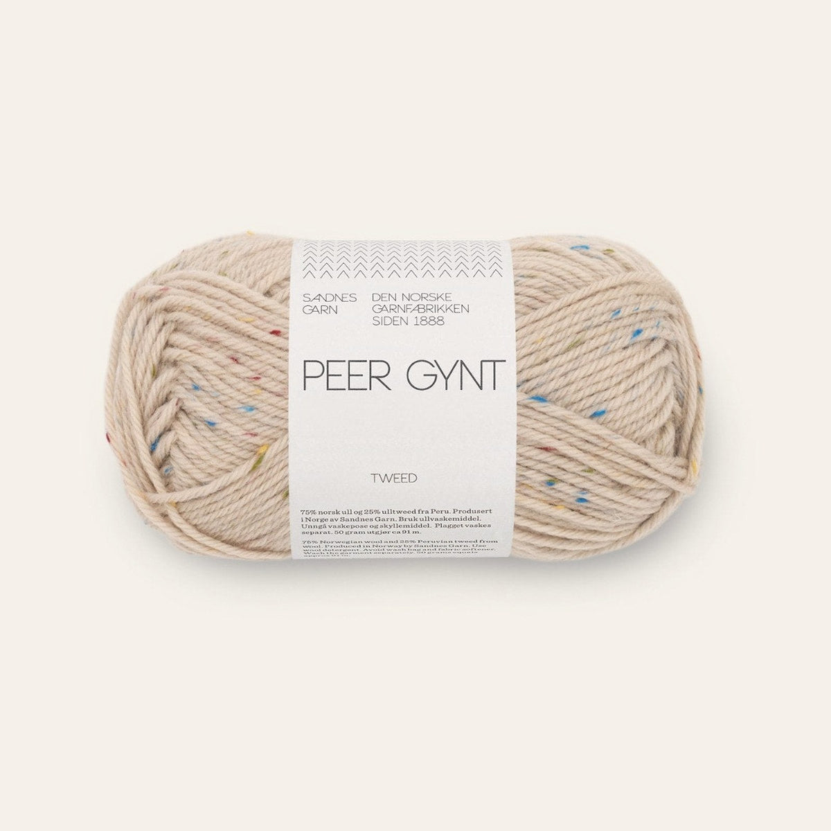 Peer Gynt 2720 marsipan tutti frutti tweed