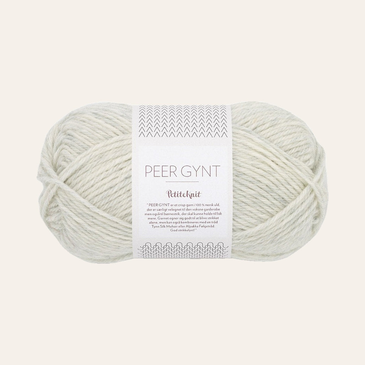 Peer Gynt PetiteKnit 1021 lys graa melange