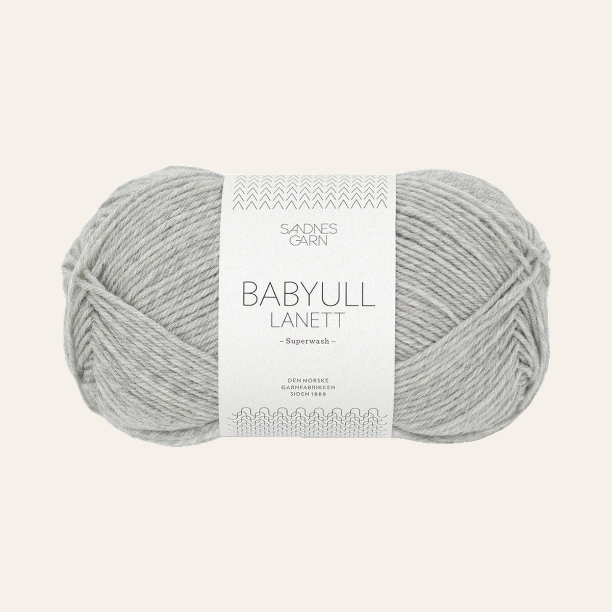 Babyull lanett 1022 lys gramelert