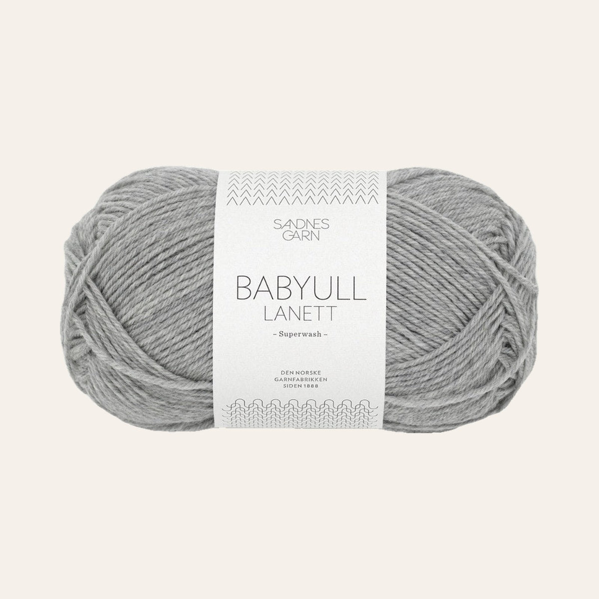 Babyull lanett 1032 lys gramelert