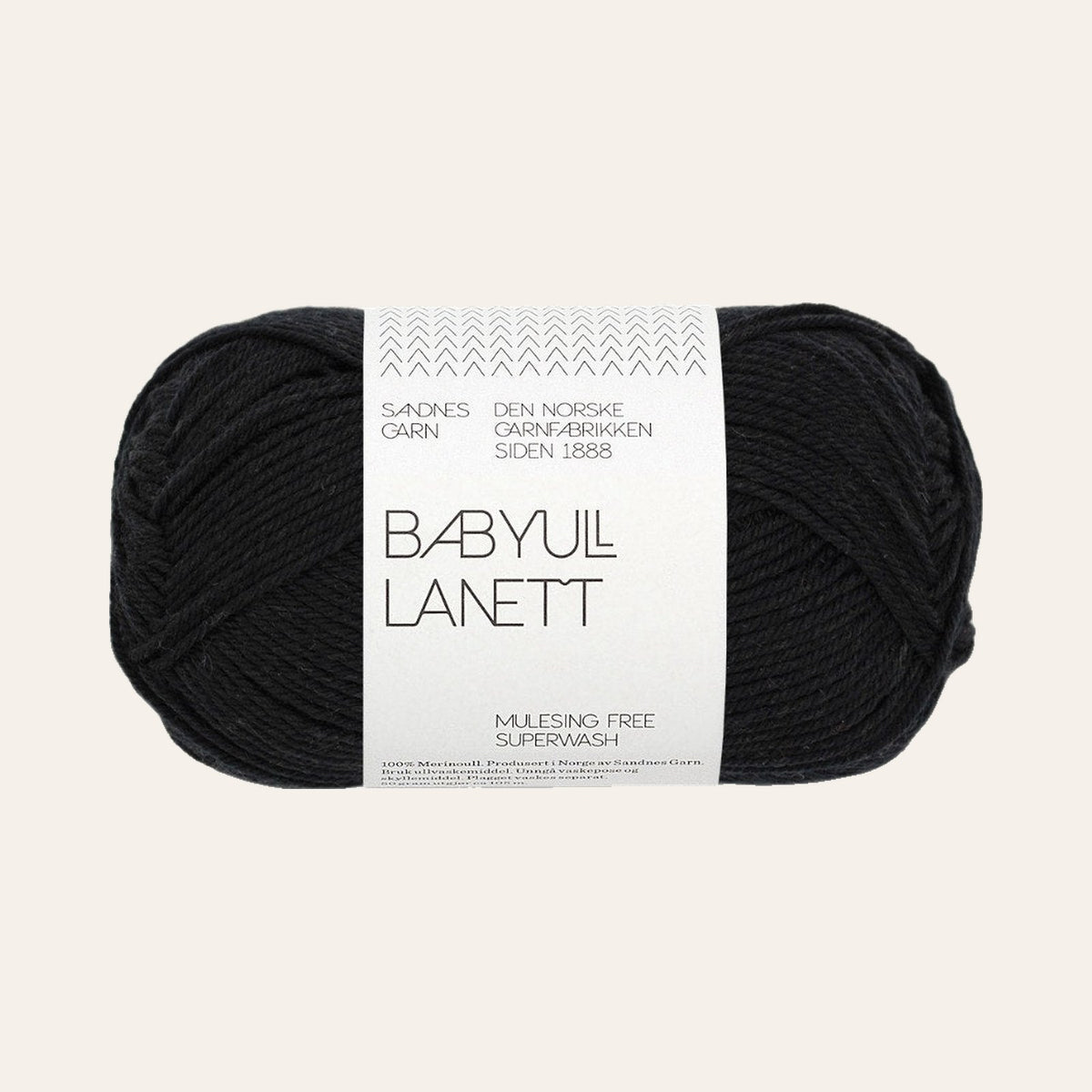 Babyull lanett 1099 svart