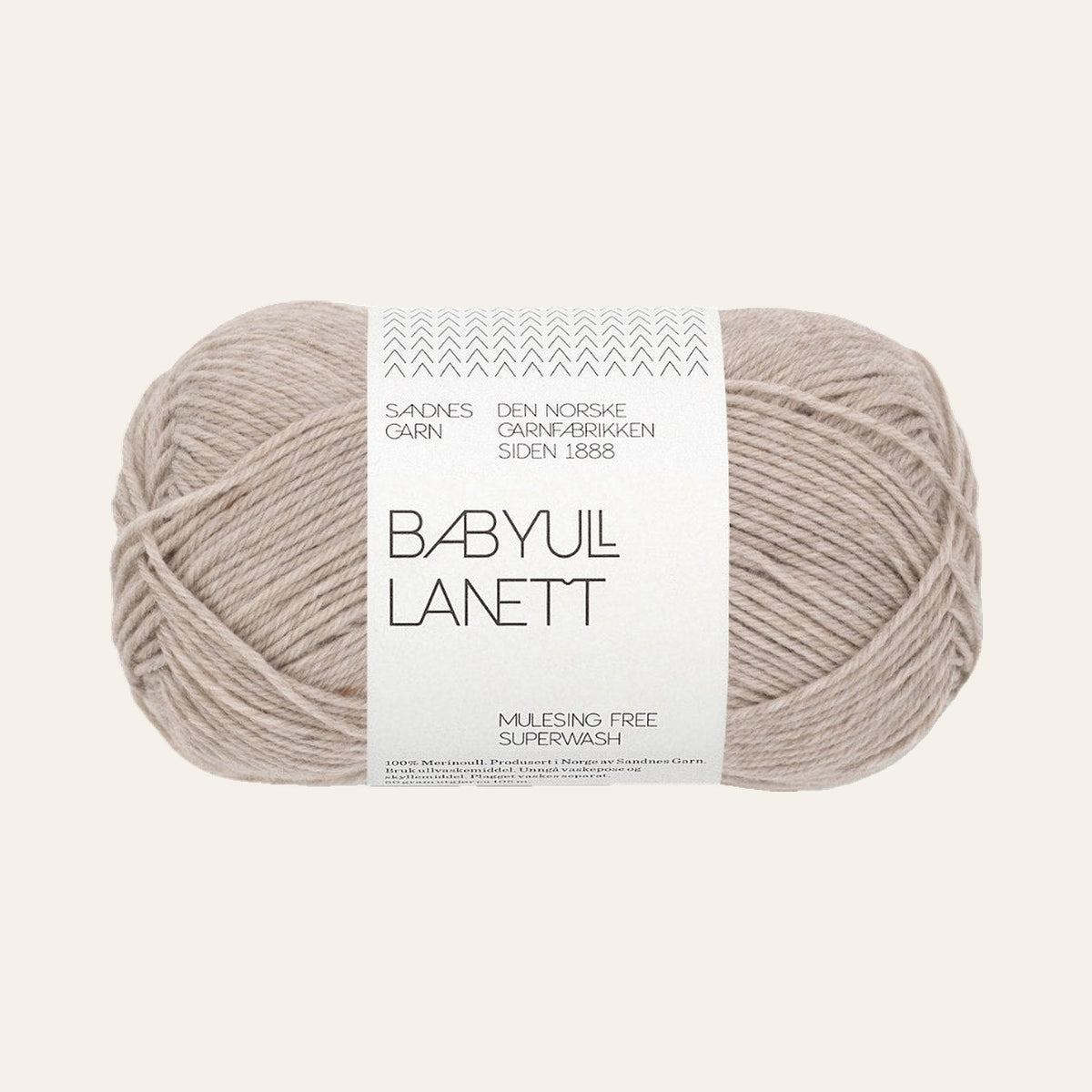 Babyull lanett 2650 beigemelert