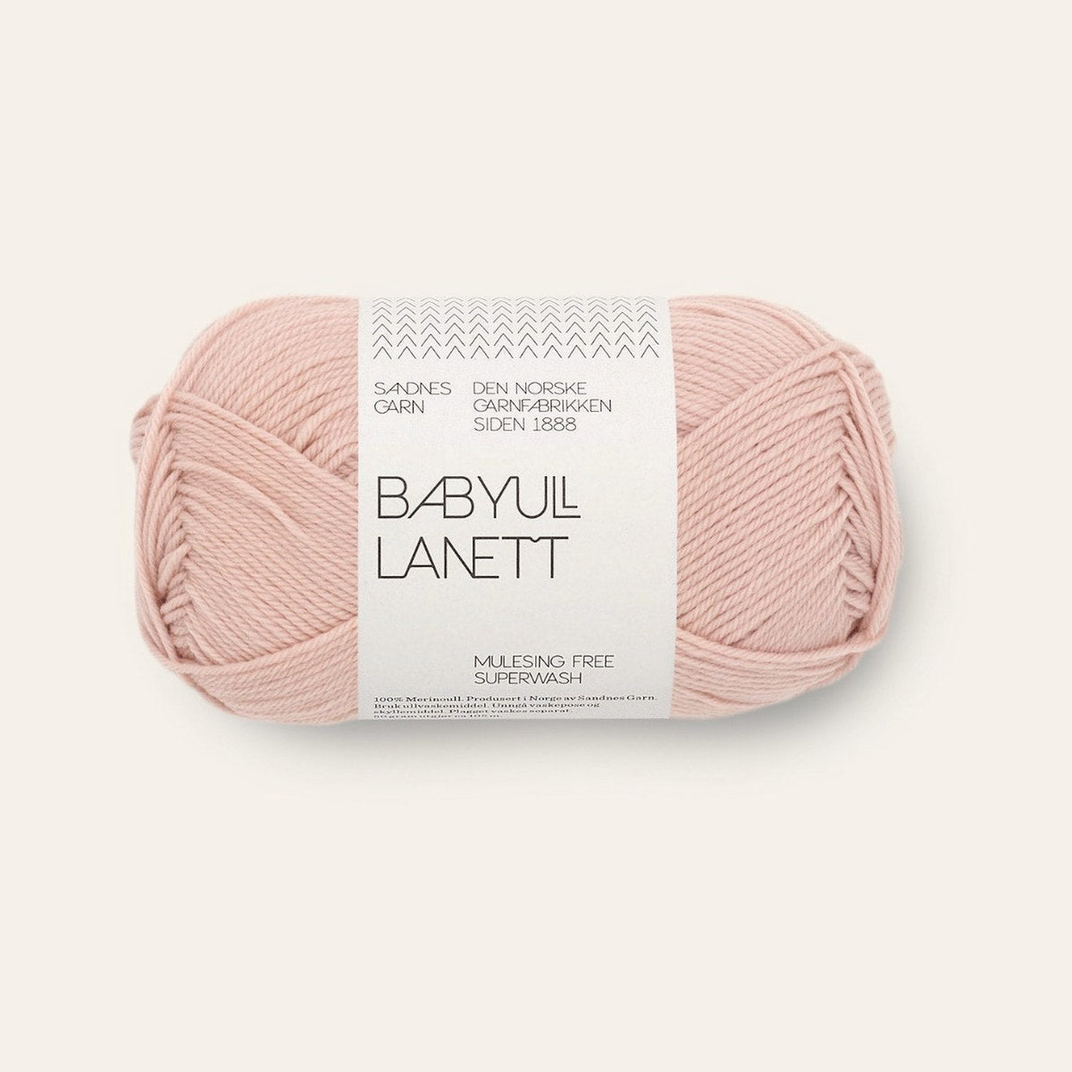 Babyull lanett 3521 perlerosa