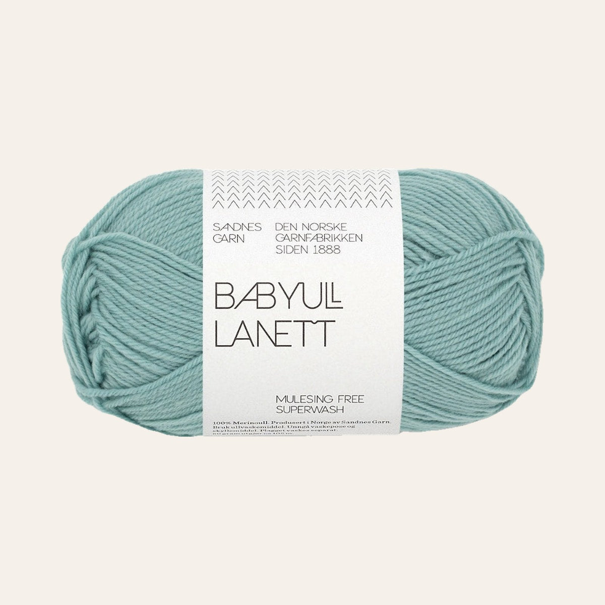 Babyull lanett 6841 stovet aqua