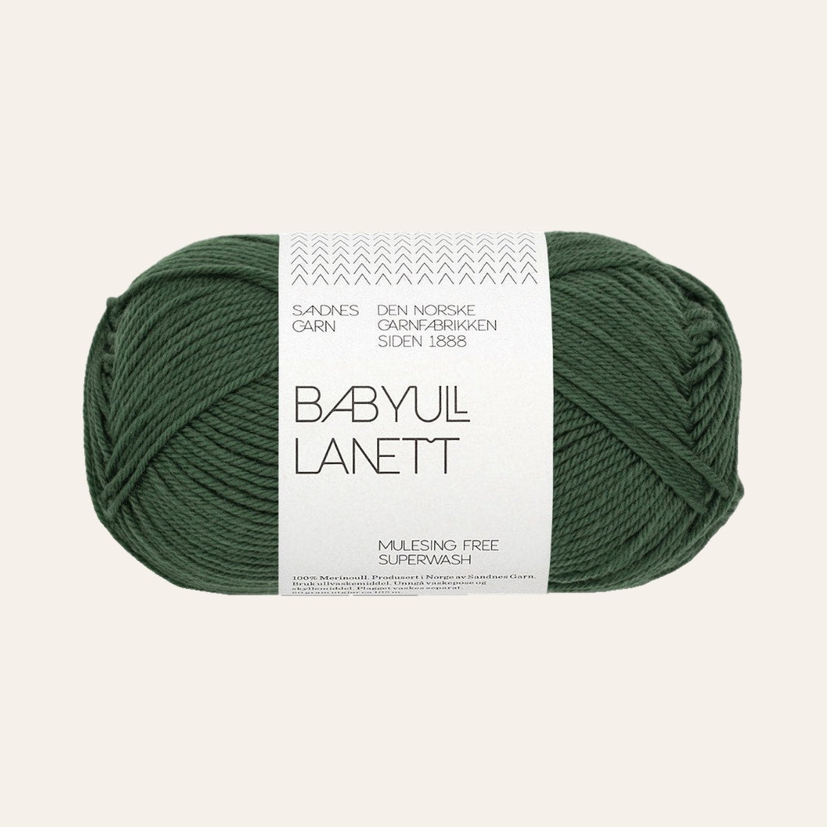 Babyull lanett 8082 skoggronn