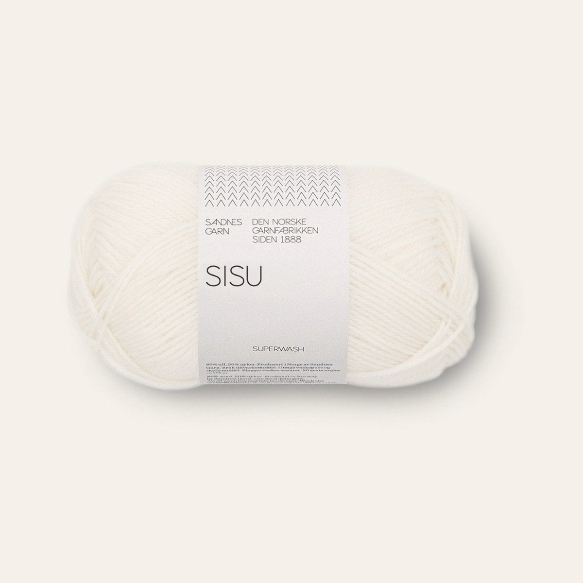 Sisu 1001 hvit