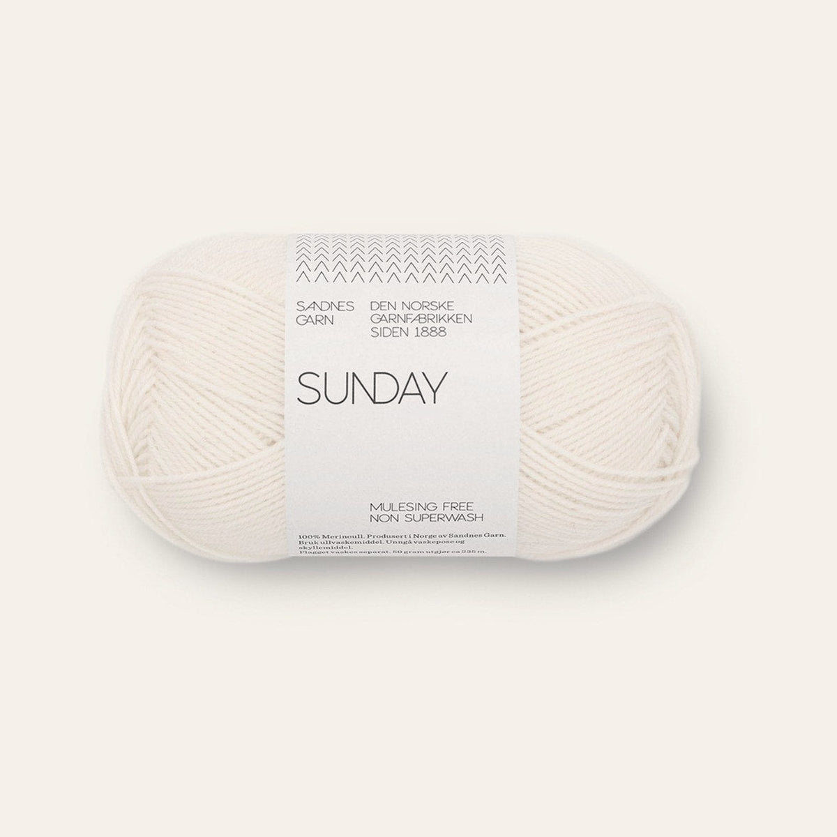 Sunday 1001 hvit