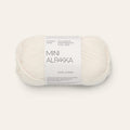 Mini Alpakka 1001 hvit
