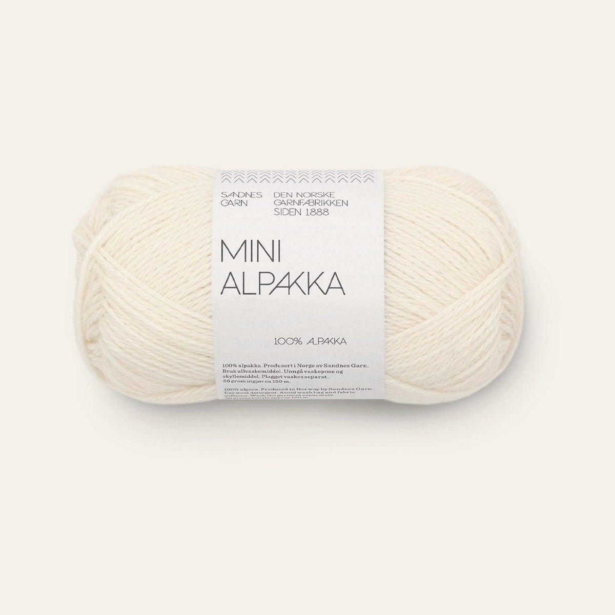 Mini Alpakka 1012 natur