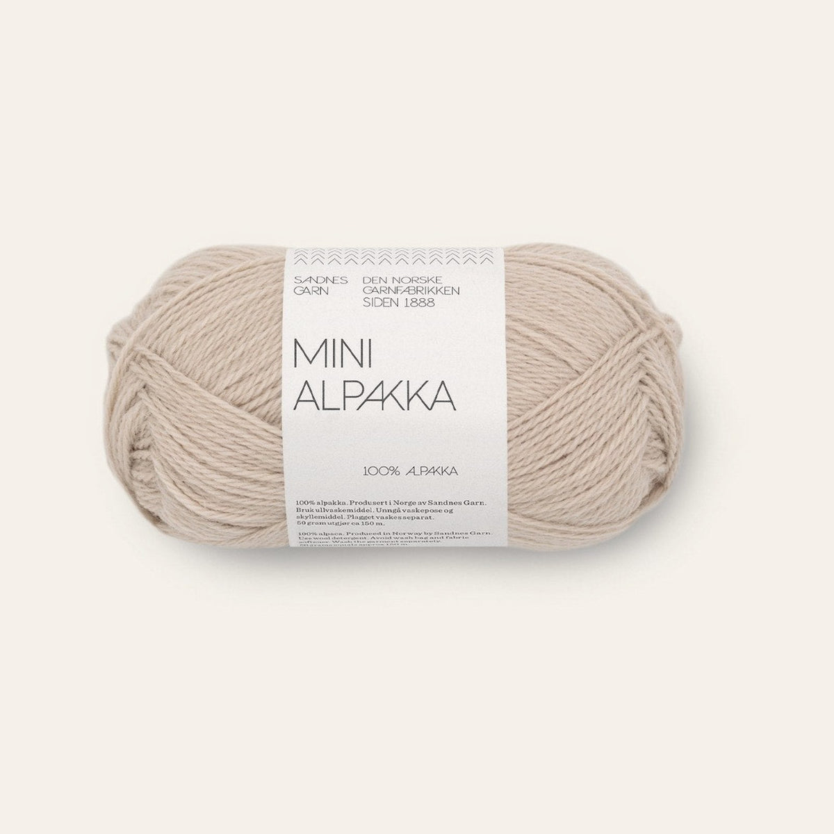 Mini Alpakka 2321 marsipan