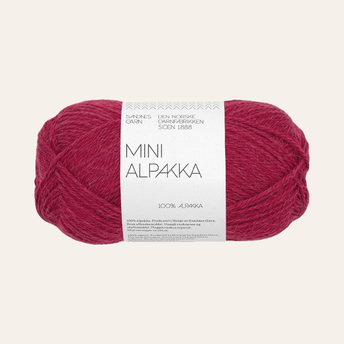 Mini Alpakka 4255 rumba red