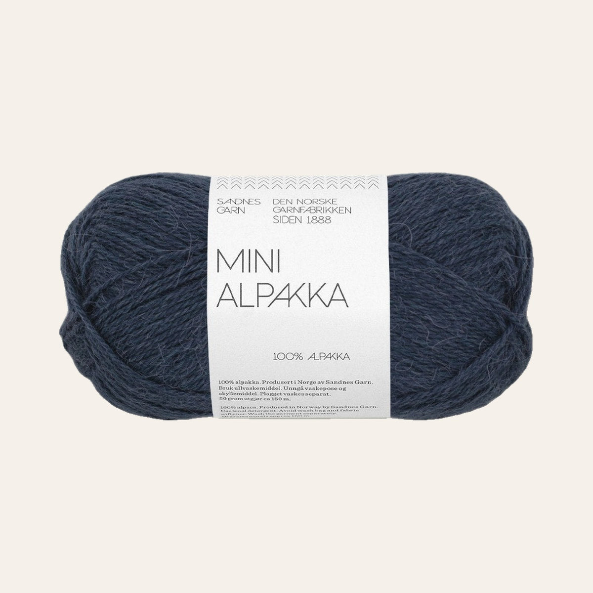 Mini Alpakka 6081 dyp bla