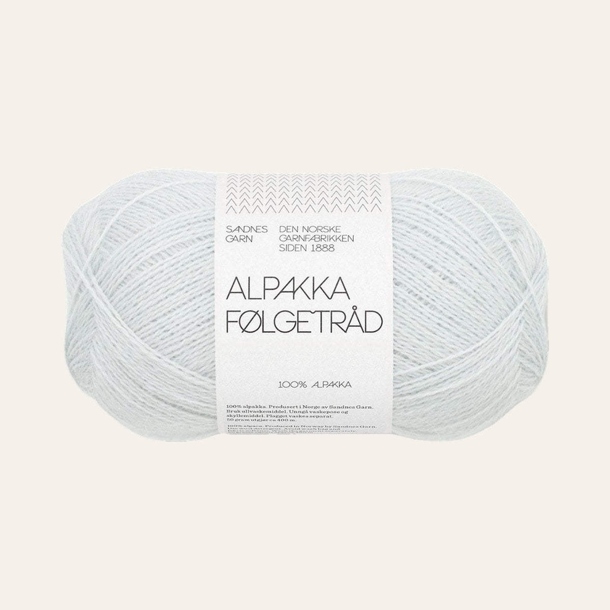 Alpakka Følgetråd 5811 arctic ice