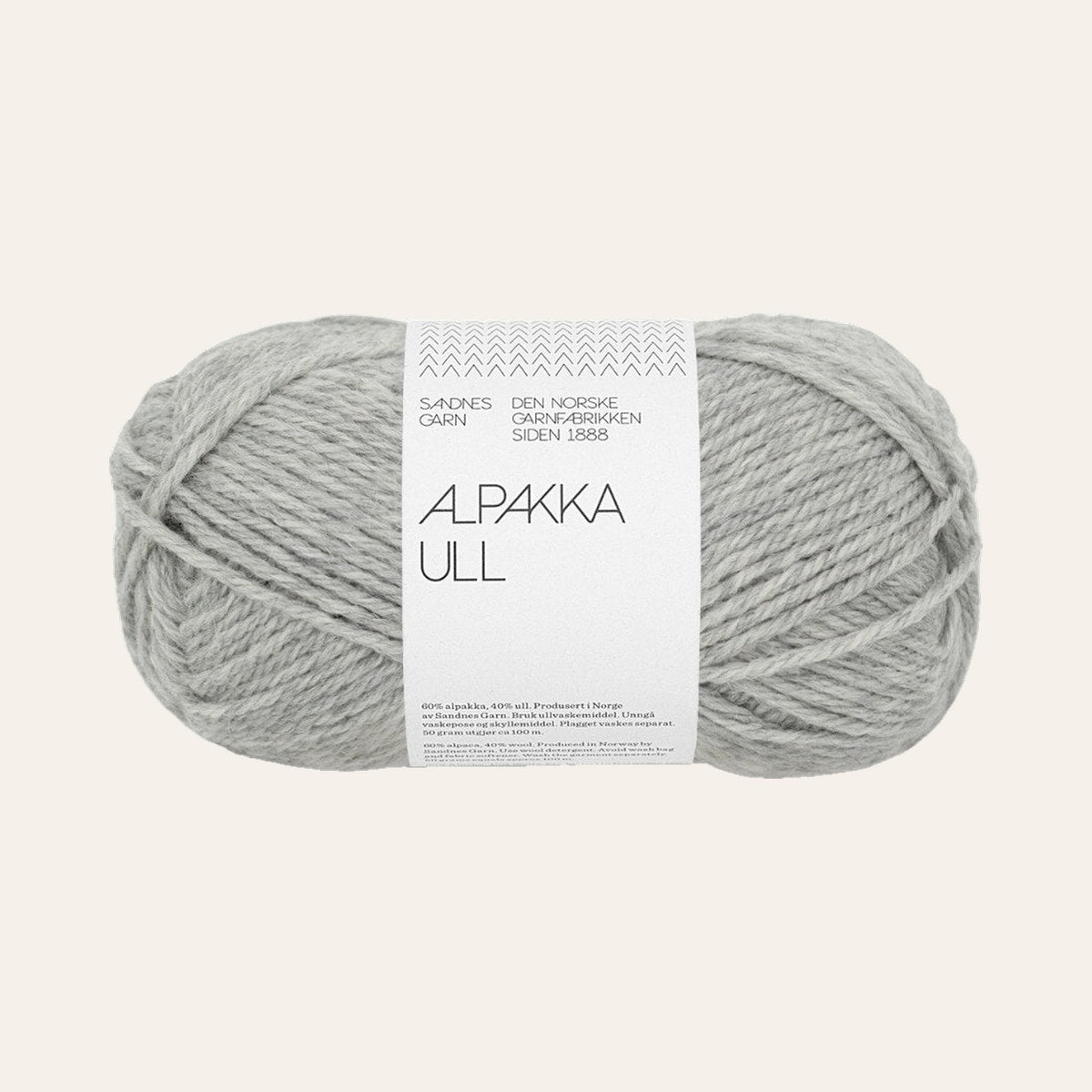 Alpakka Ull 1042 gramelert