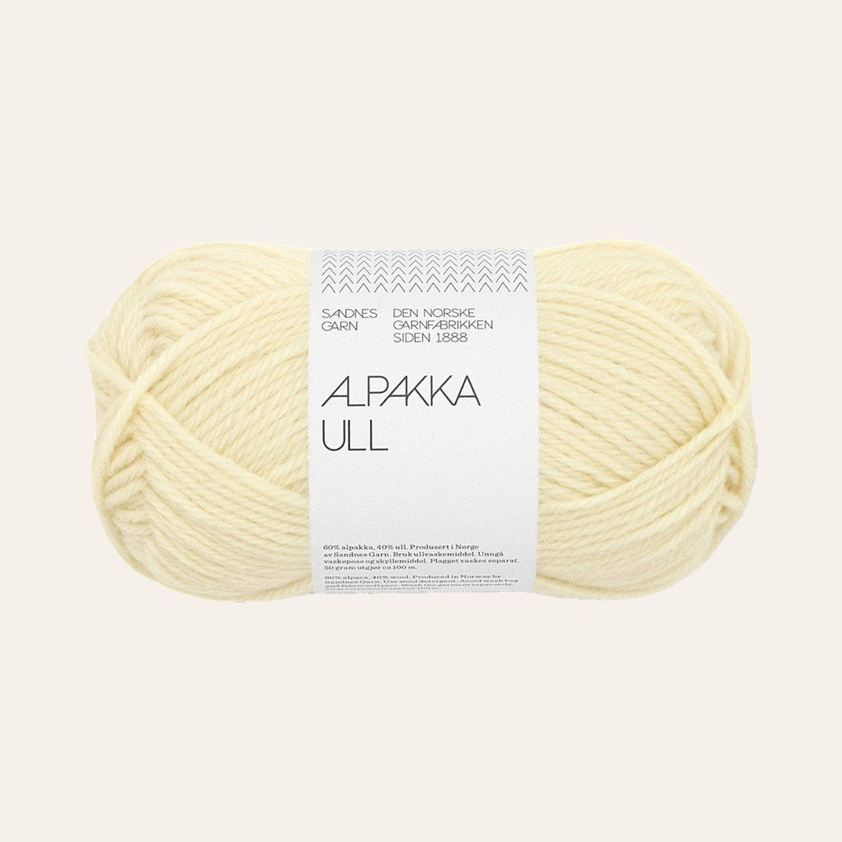 Alpakka Ull 2009 lemon icing