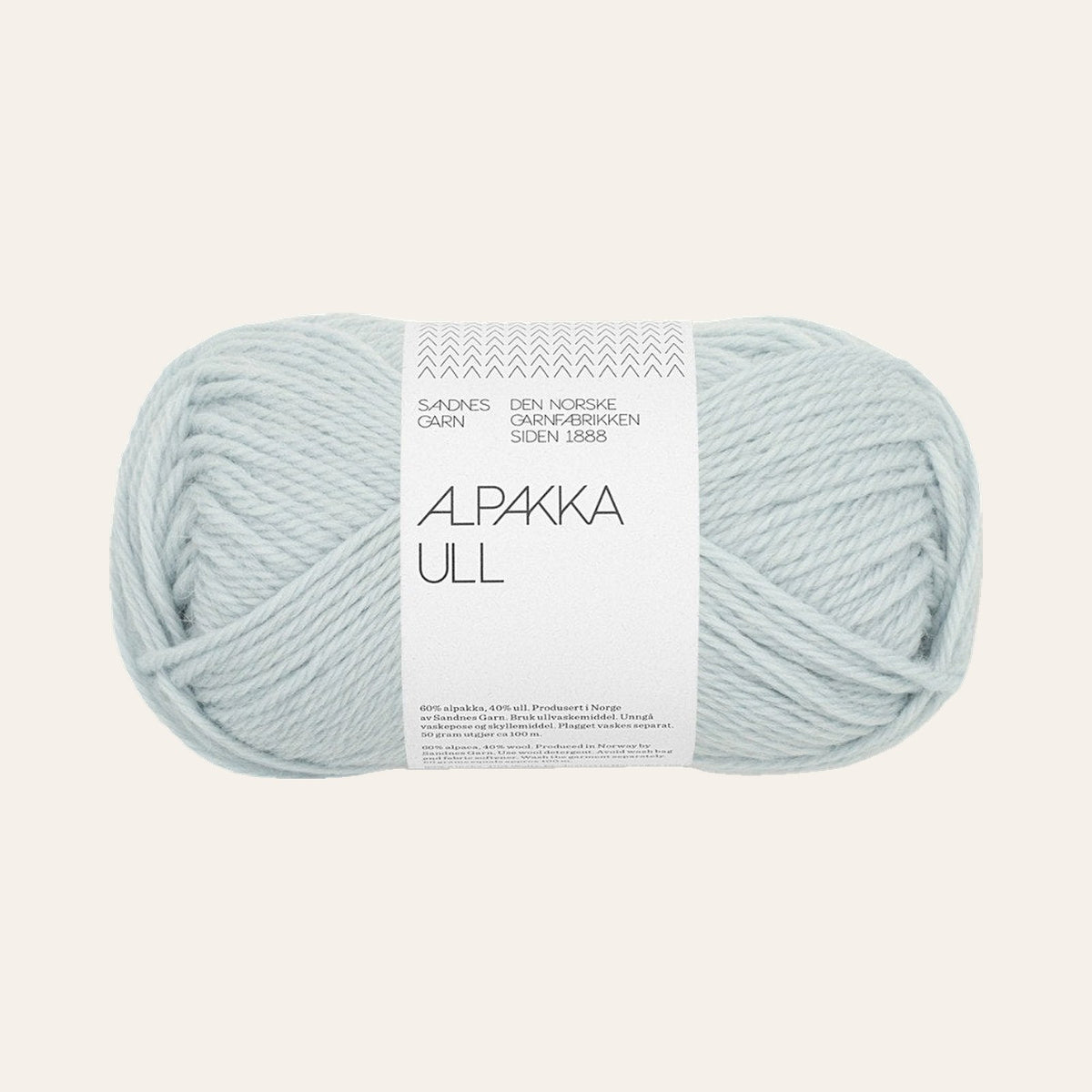 Alpakka Ull 5811 arctic ice