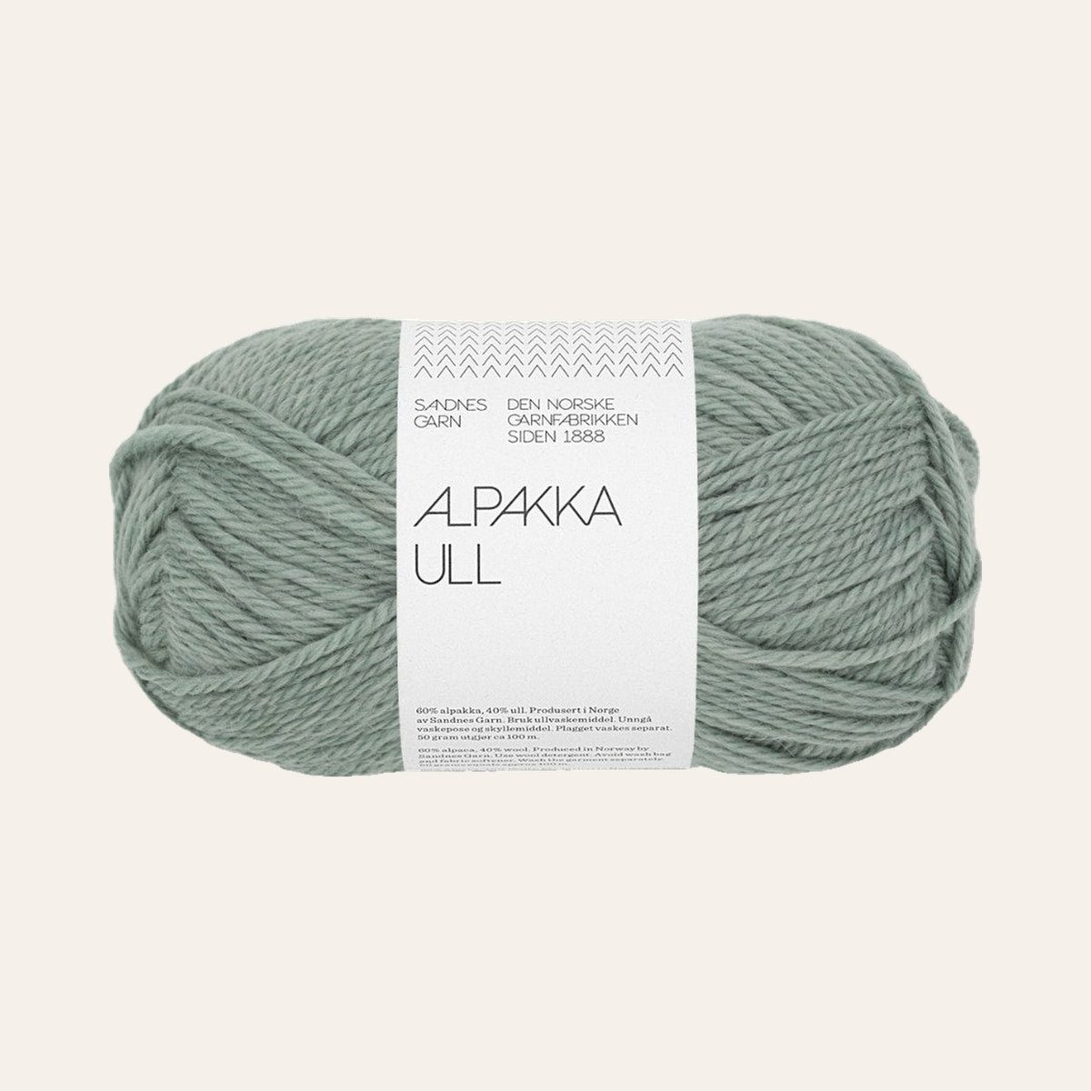 Alpakka Ull 8051 eucalyptus