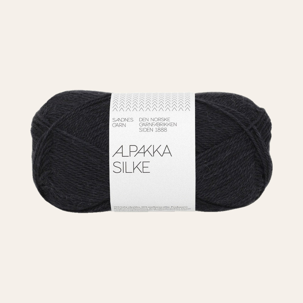 Alpakka Silke 1099 svart