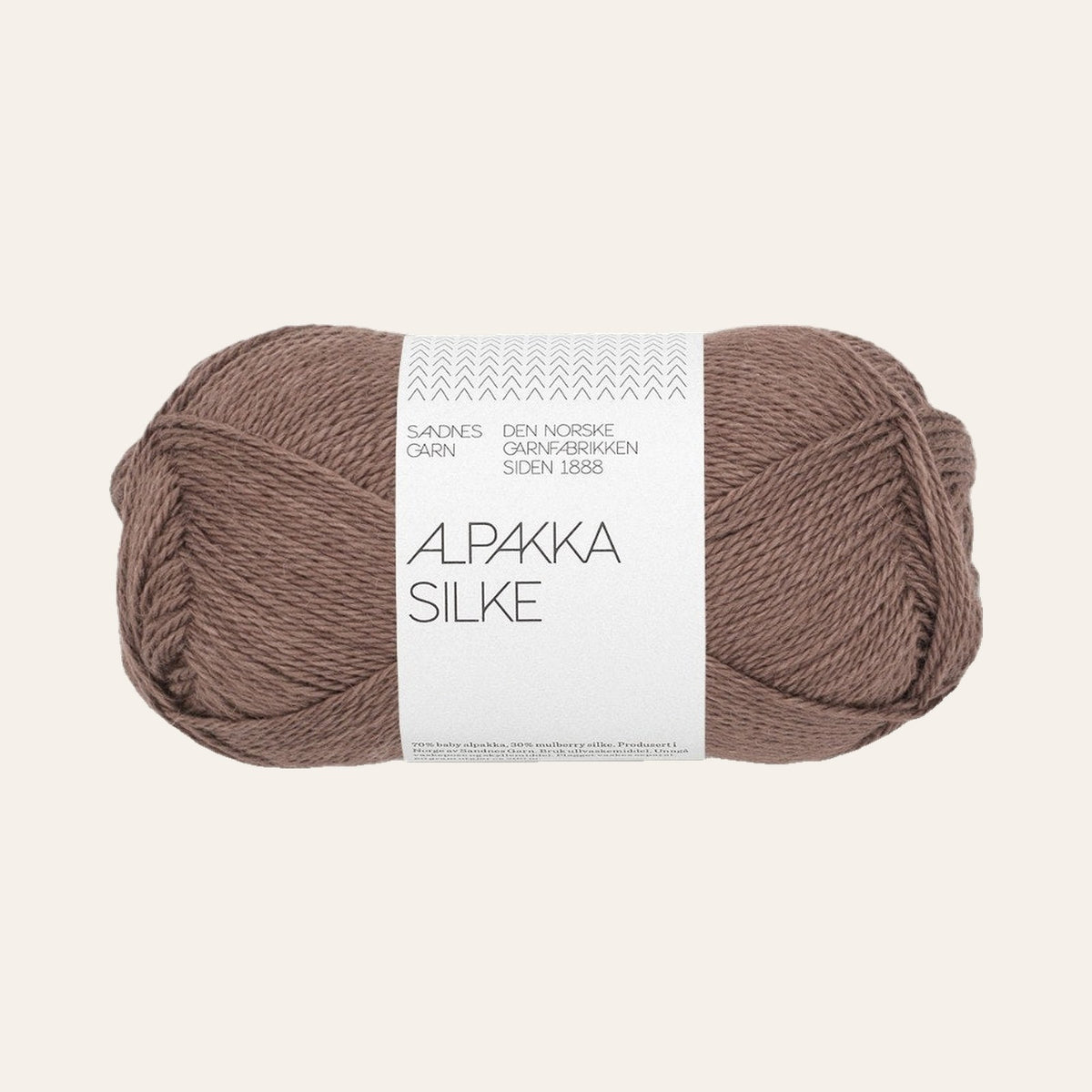 Alpakka Silke 3161 eikenott