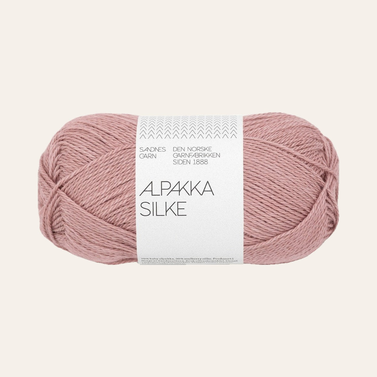 Alpakka Silke 4331 gammelrosa