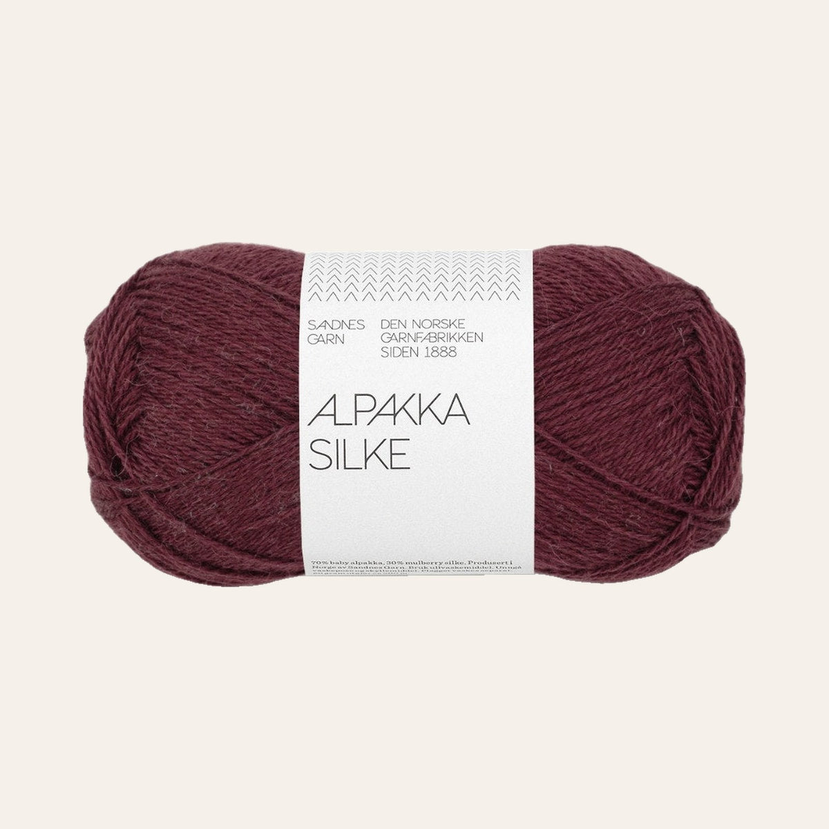 Alpakka Silke 4372 burgundy