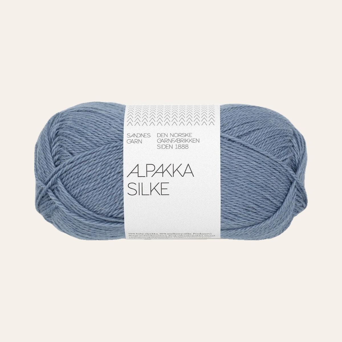 Alpakka Silke 6052 jeansbla