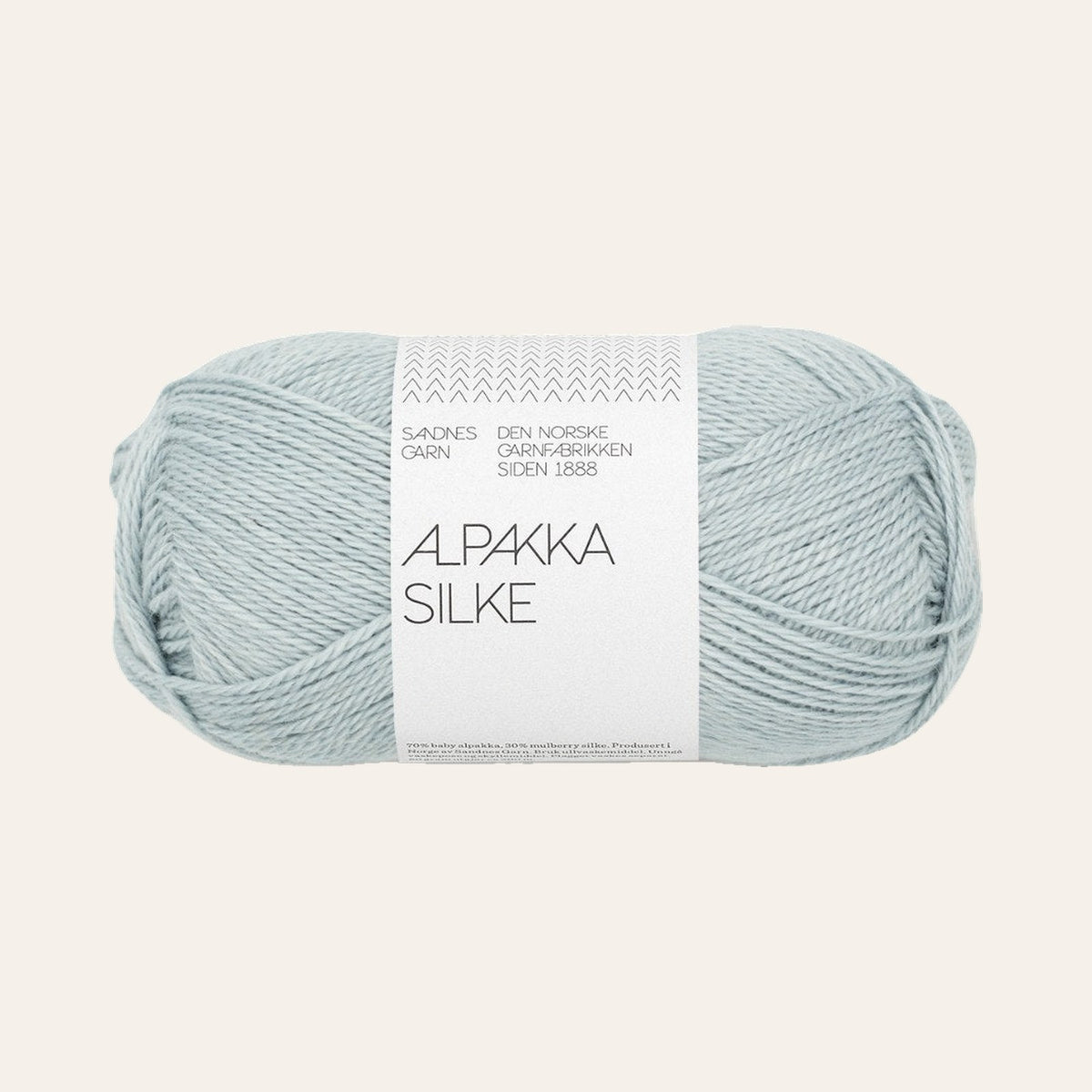 Alpakka Silke 7521 lys grabla