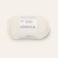 Merinoull 1001 optisk hvit