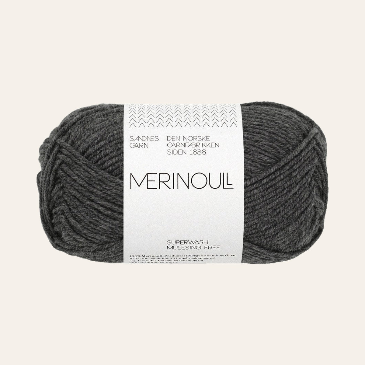 Merinoull 1065 charcoal melange