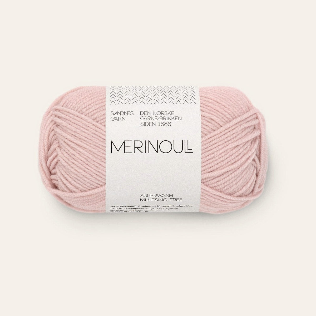 Merinoull 3511 pudder rosa