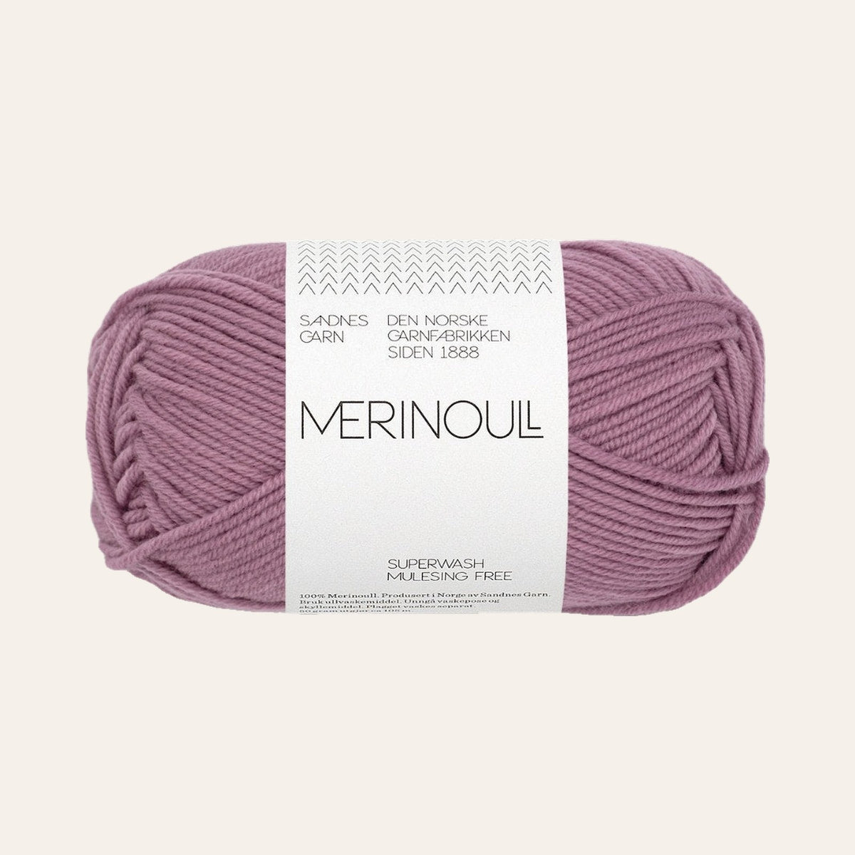 Merinoull 4622 lys lyng