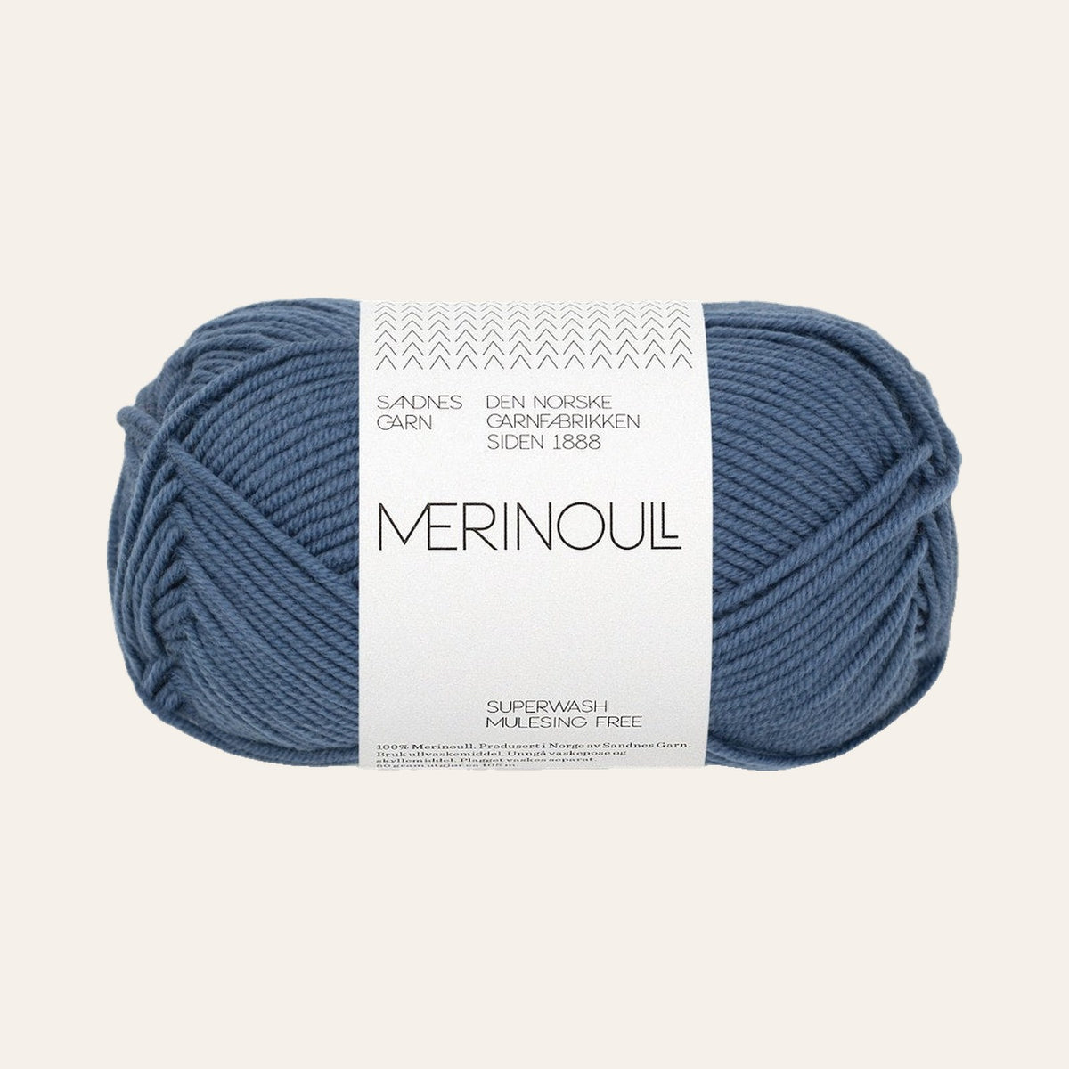 Merinoull 6052 jeansbla