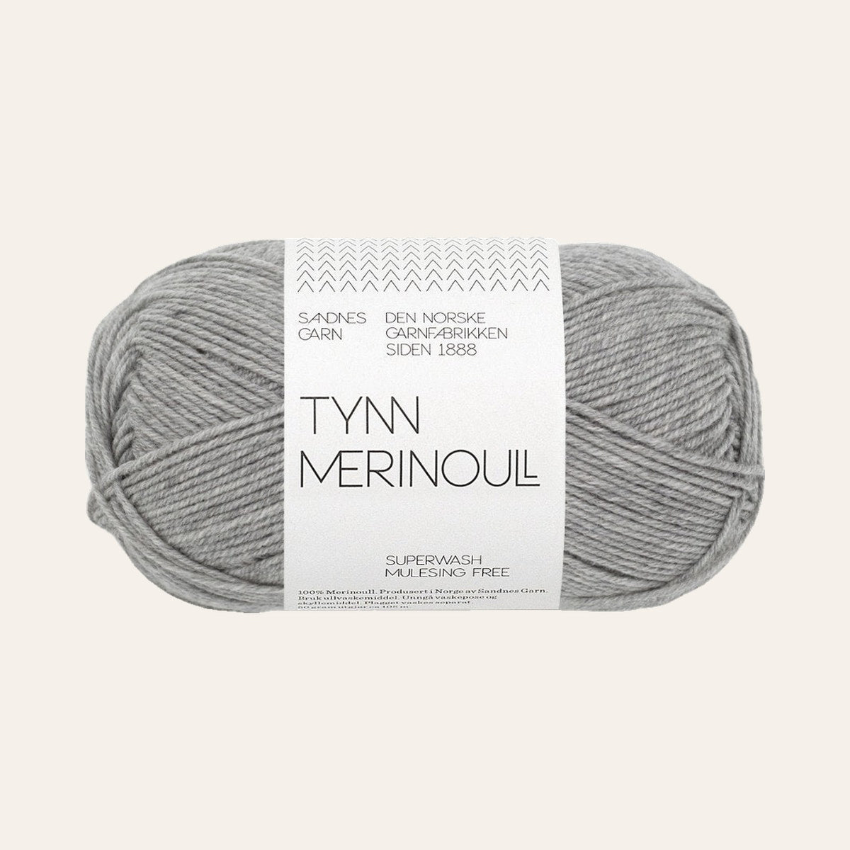 Tynn Merinoull 1042 gramelert