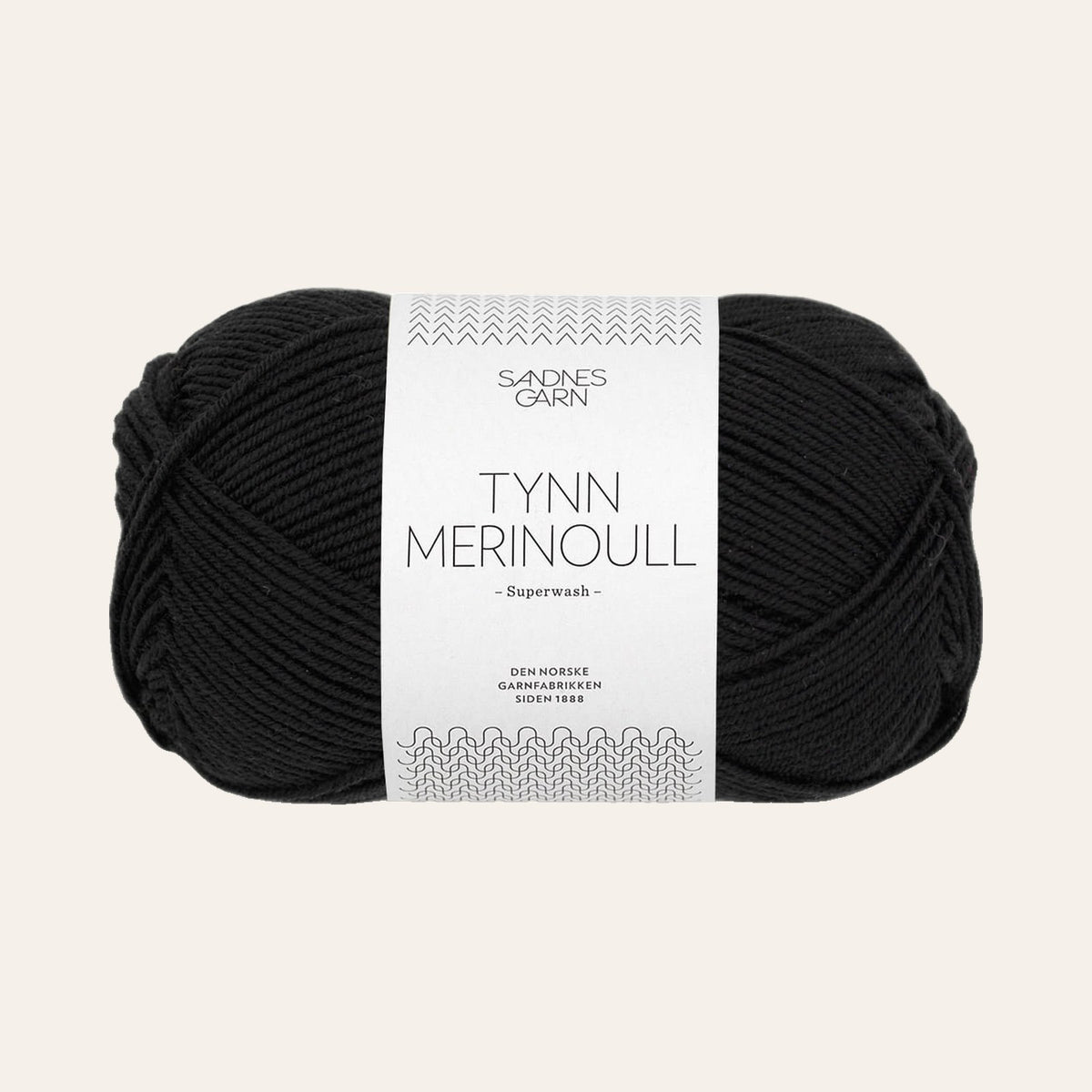 Tynn Merinoull 1099 svart
