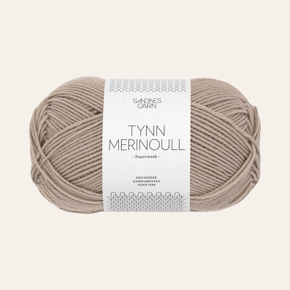 Tynn Merinoull 2650 lys eikenott