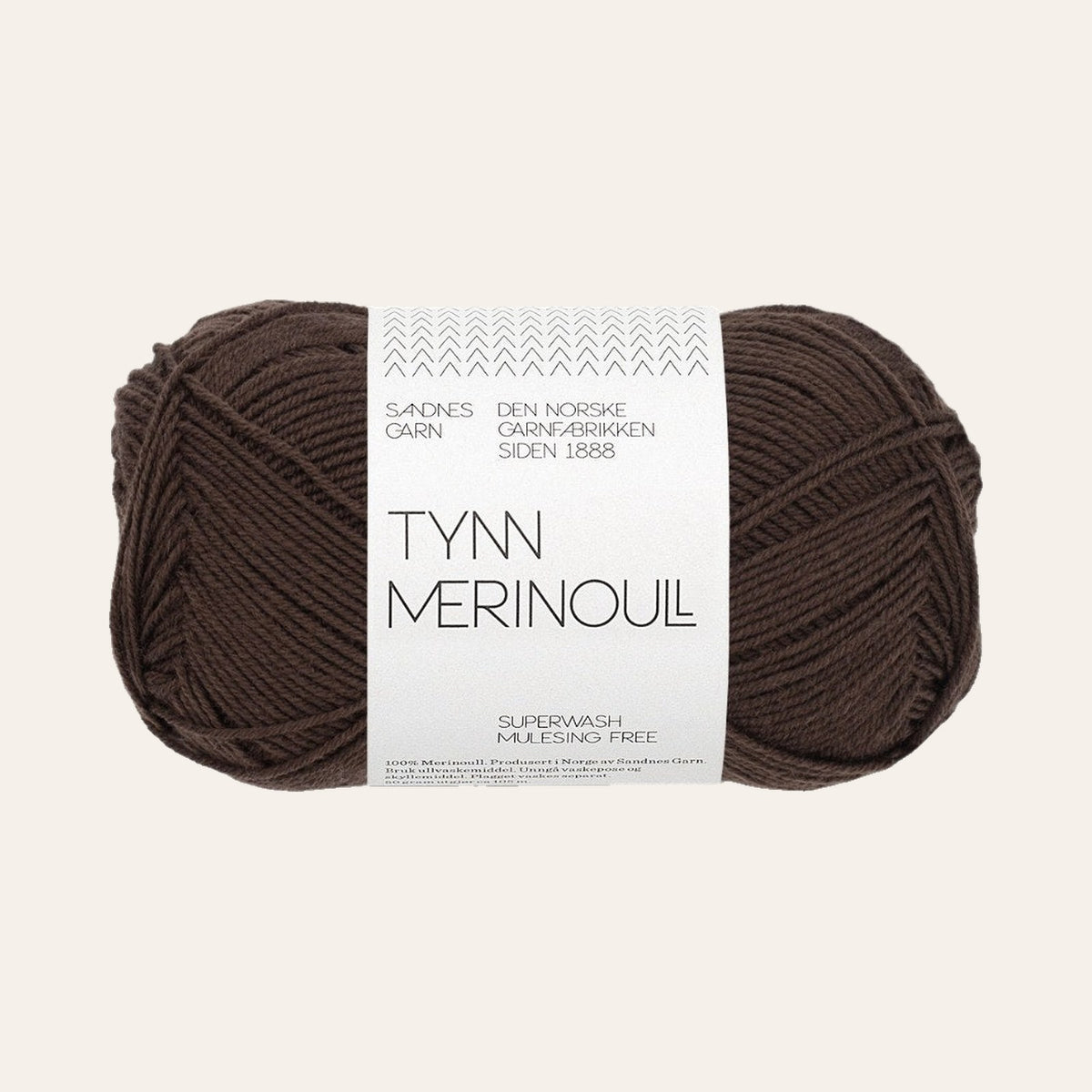 Tynn Merinoull 3081 dark brown