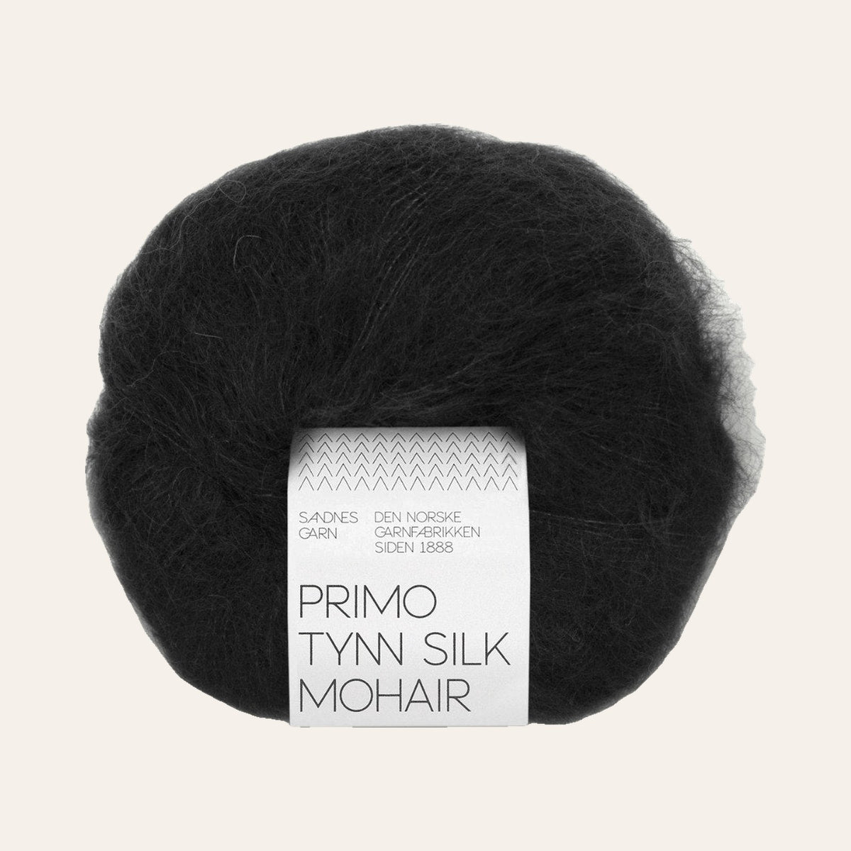 Primo Tynn Silk Mohair 1099 svart