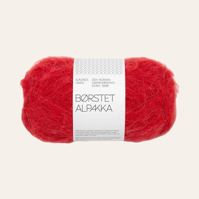 Børstet Alpakka