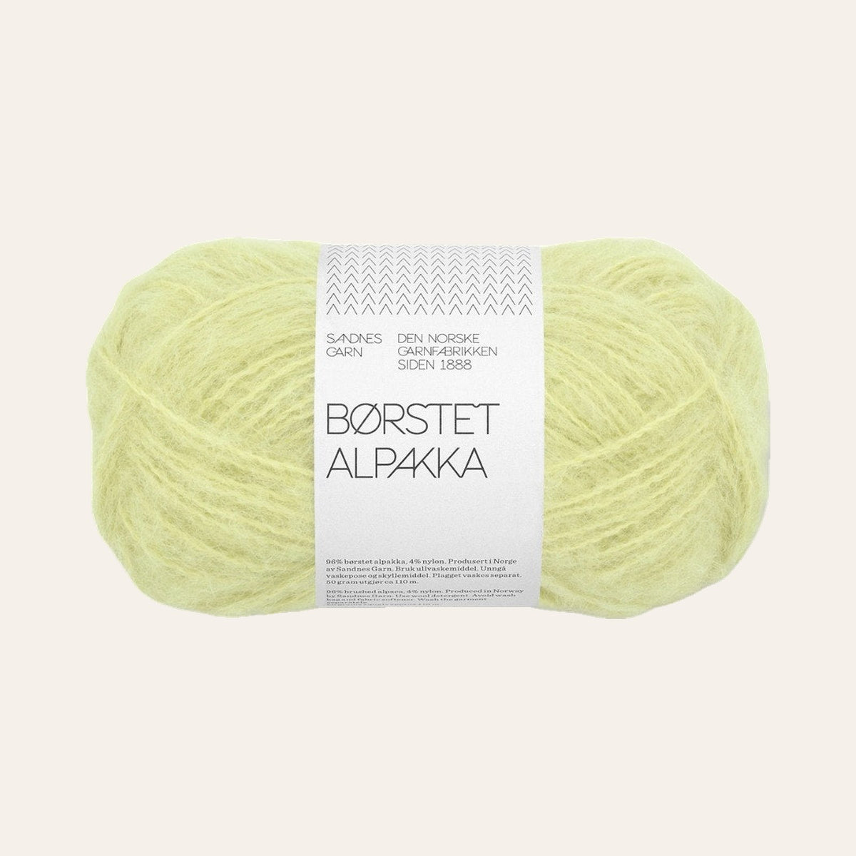 Børstet Alpakka