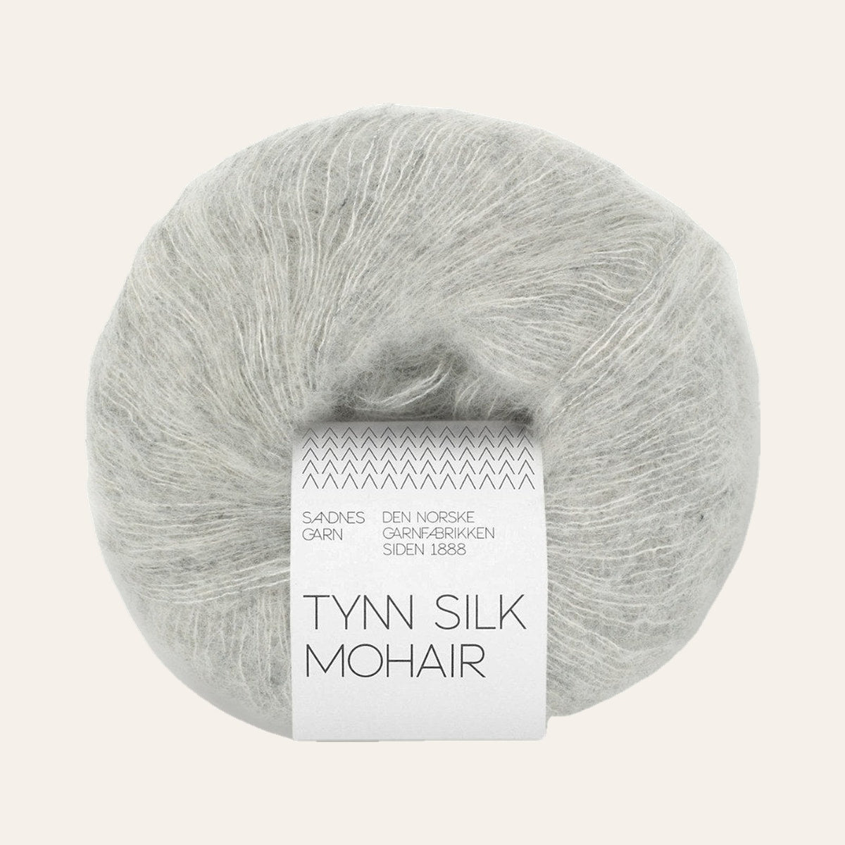Tynn Silk Mohair 1022 lys gramelert