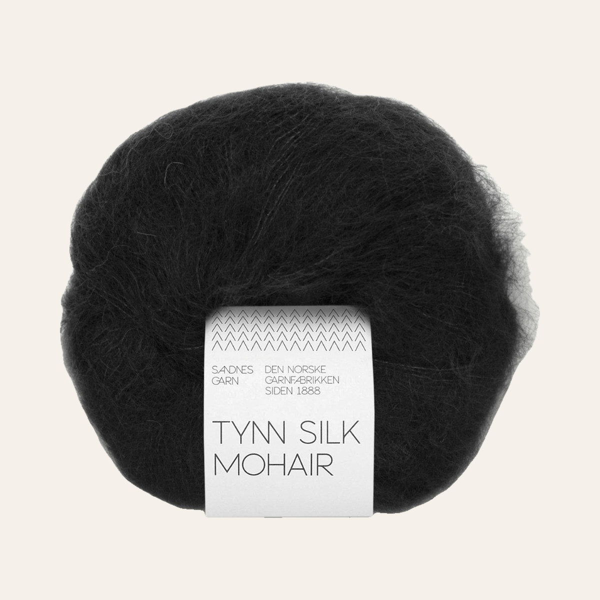 Tynn Silk Mohair 1099 svart