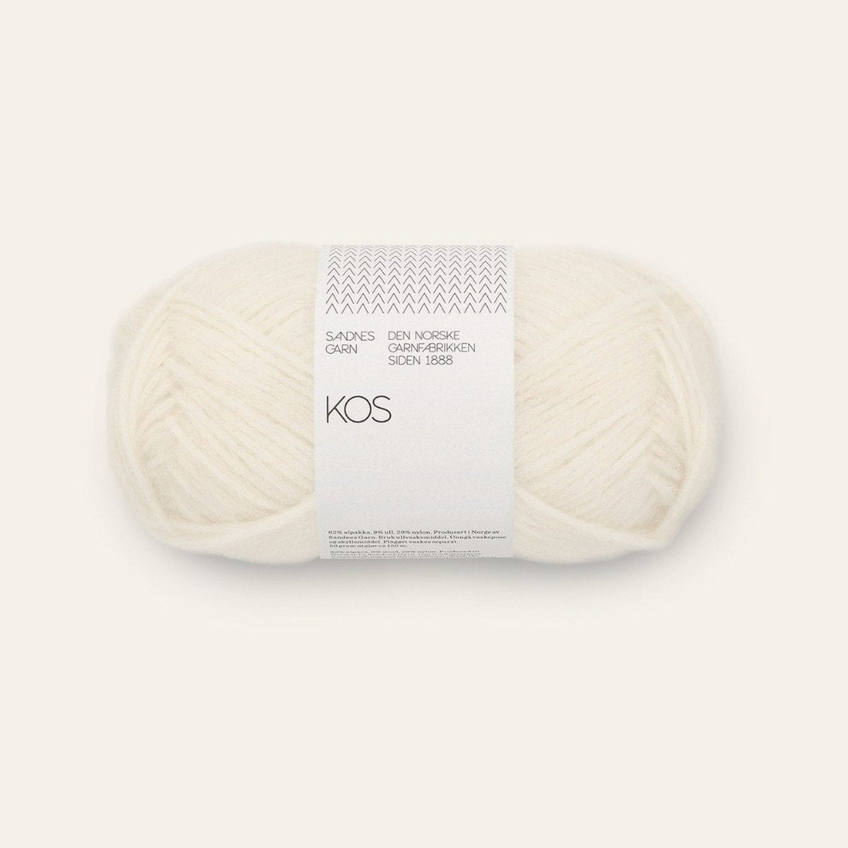 Sandnes KOS – main yarn in the kit