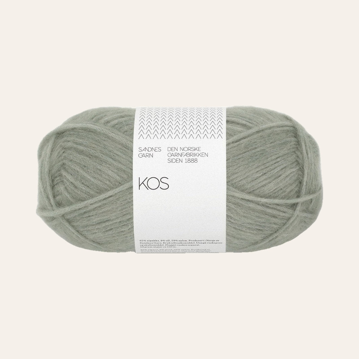Kos 8521 stovet lys gronn