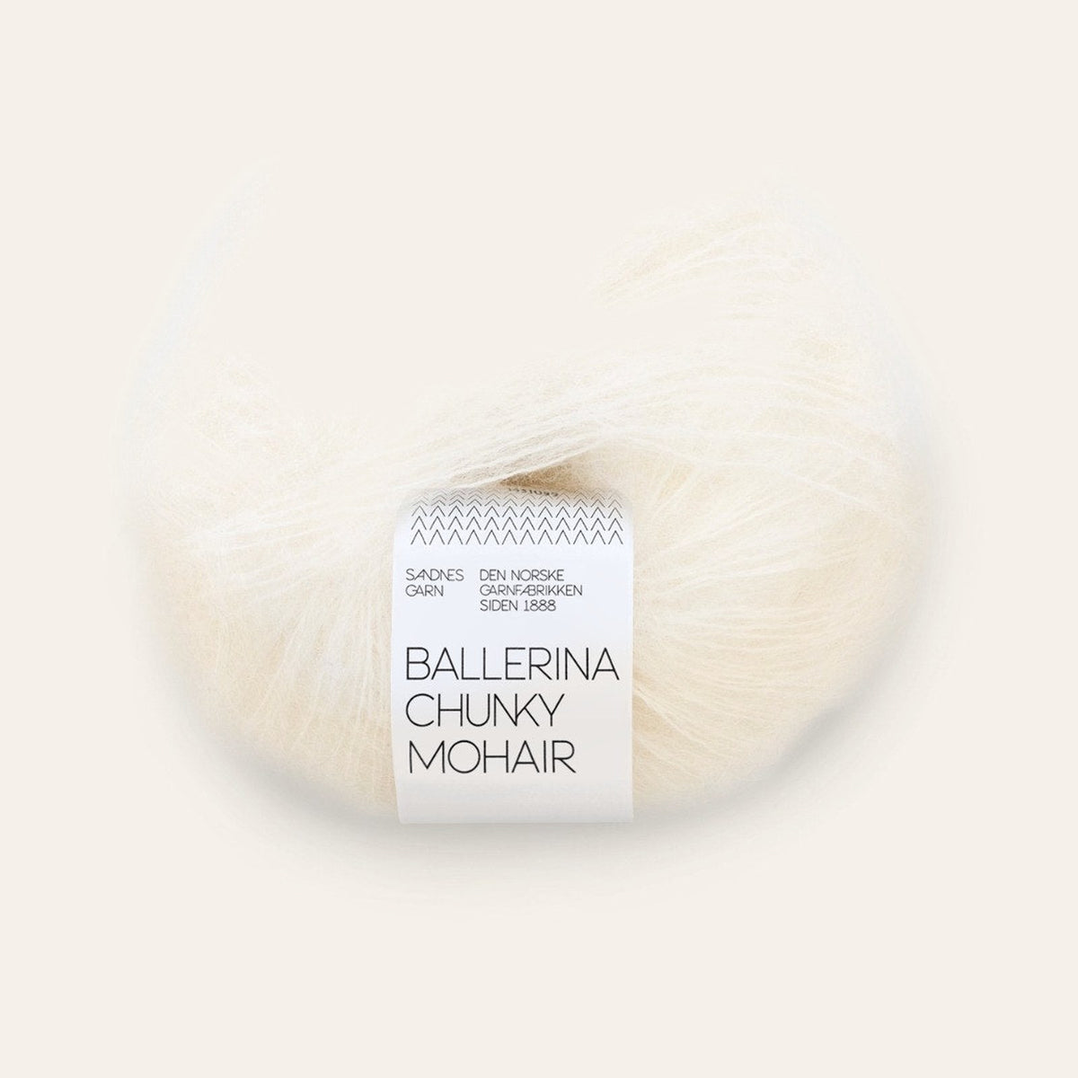 Ballerina Chunky Mohair 1012 natural white