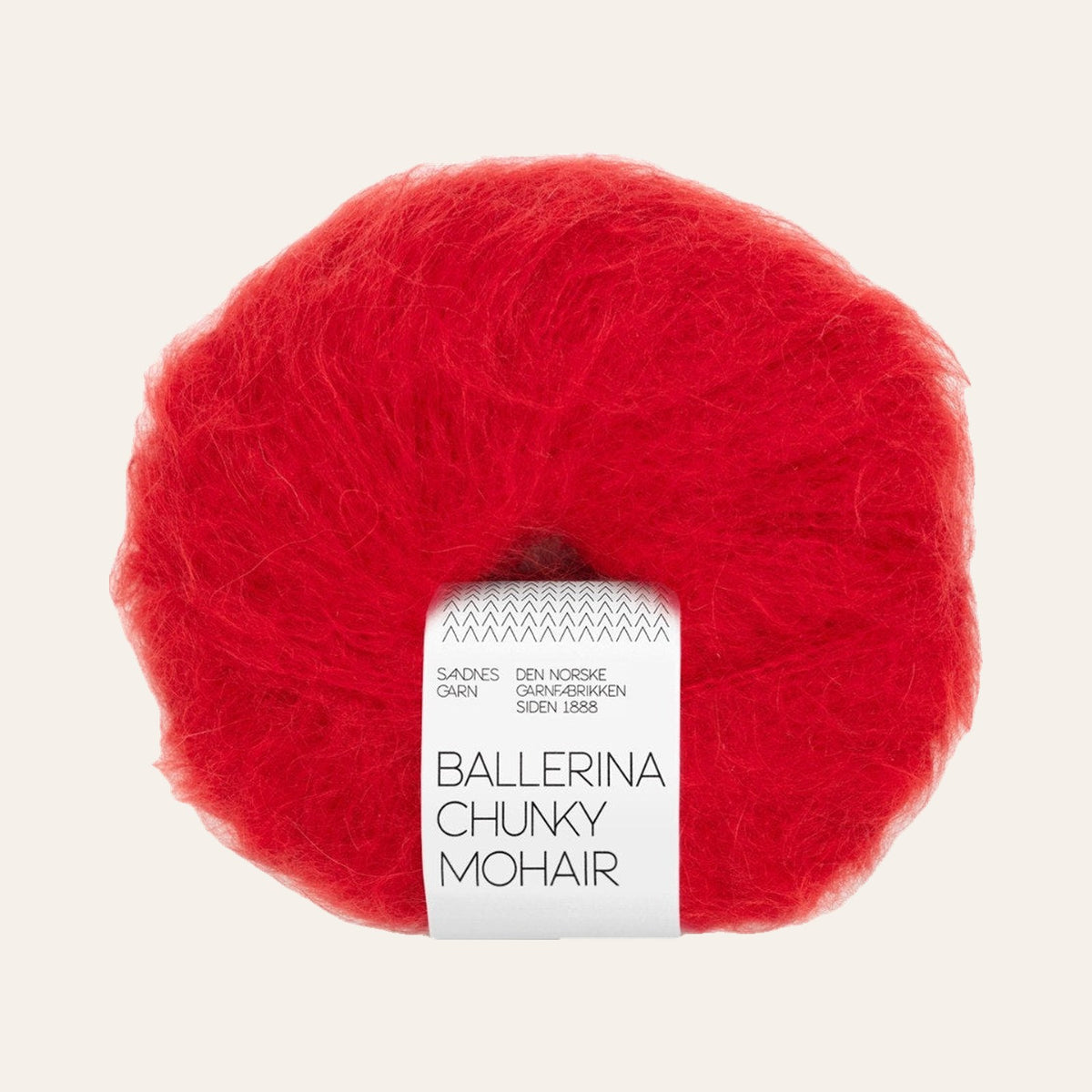 Ballerina Chunky Mohair 4219 true red