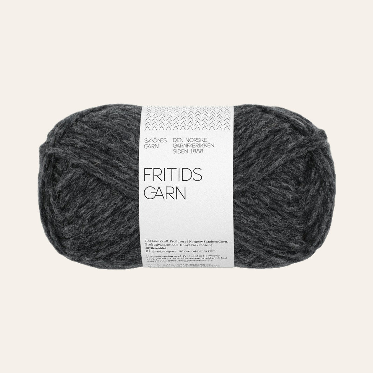 Fritidsgarn 1088 koksmelert