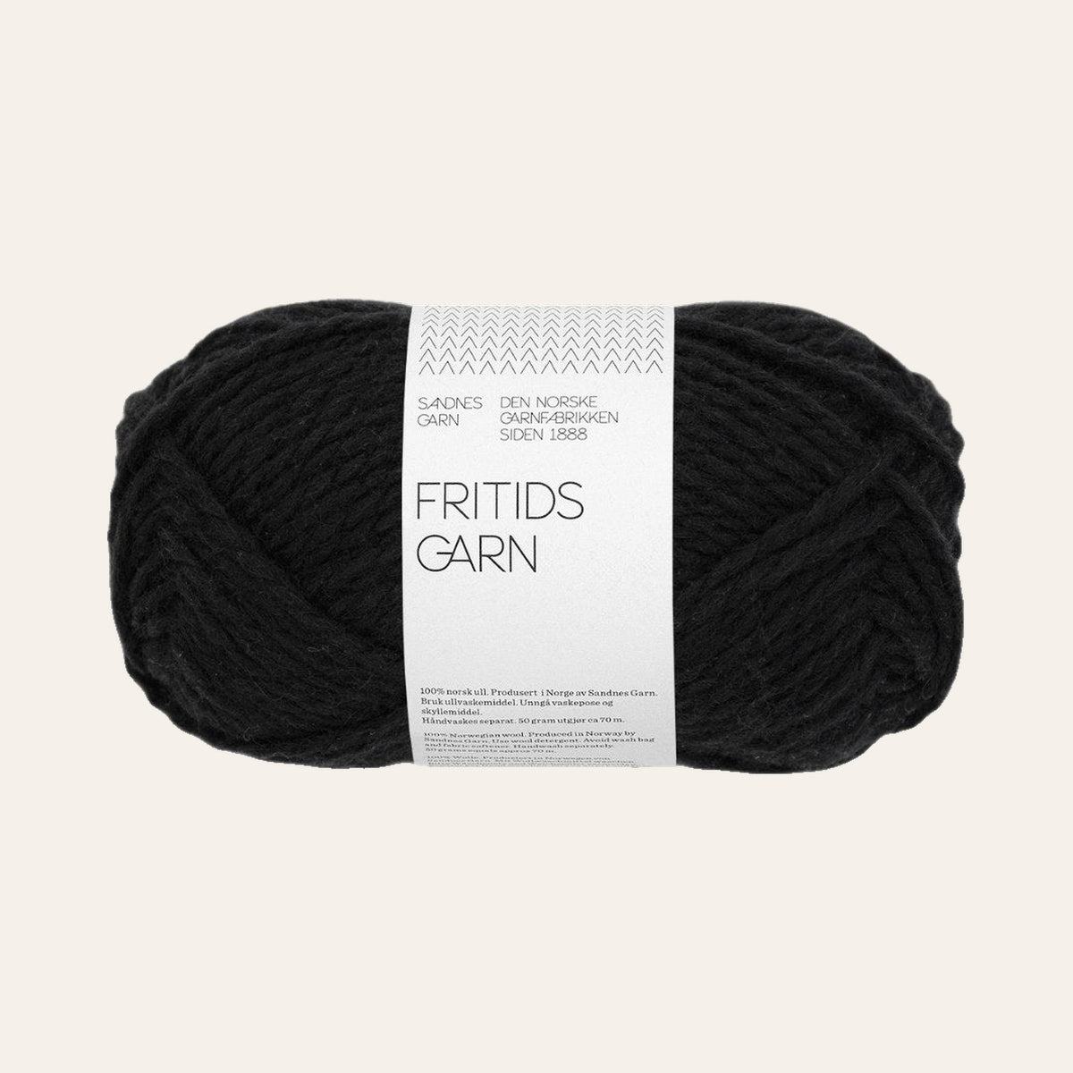 Fritidsgarn 1099 svart